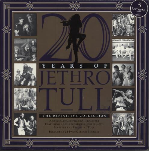 Jethro Tull 20 Years Of Jethro Tull UK Vinyl Box Set (128830)